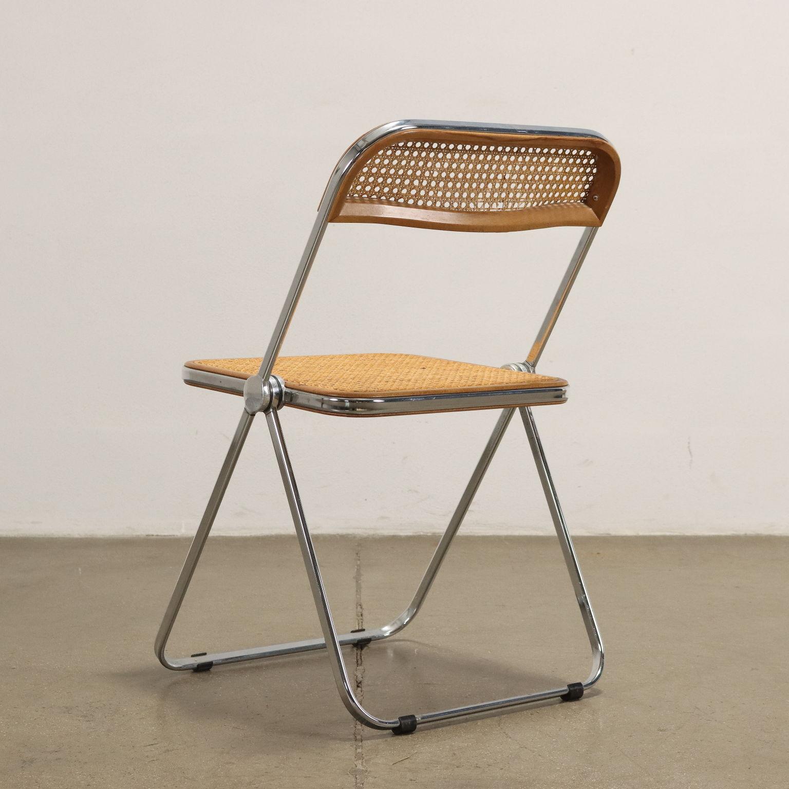 Castelli Pila Cané Chairs Wood, Italy, 1970s 1