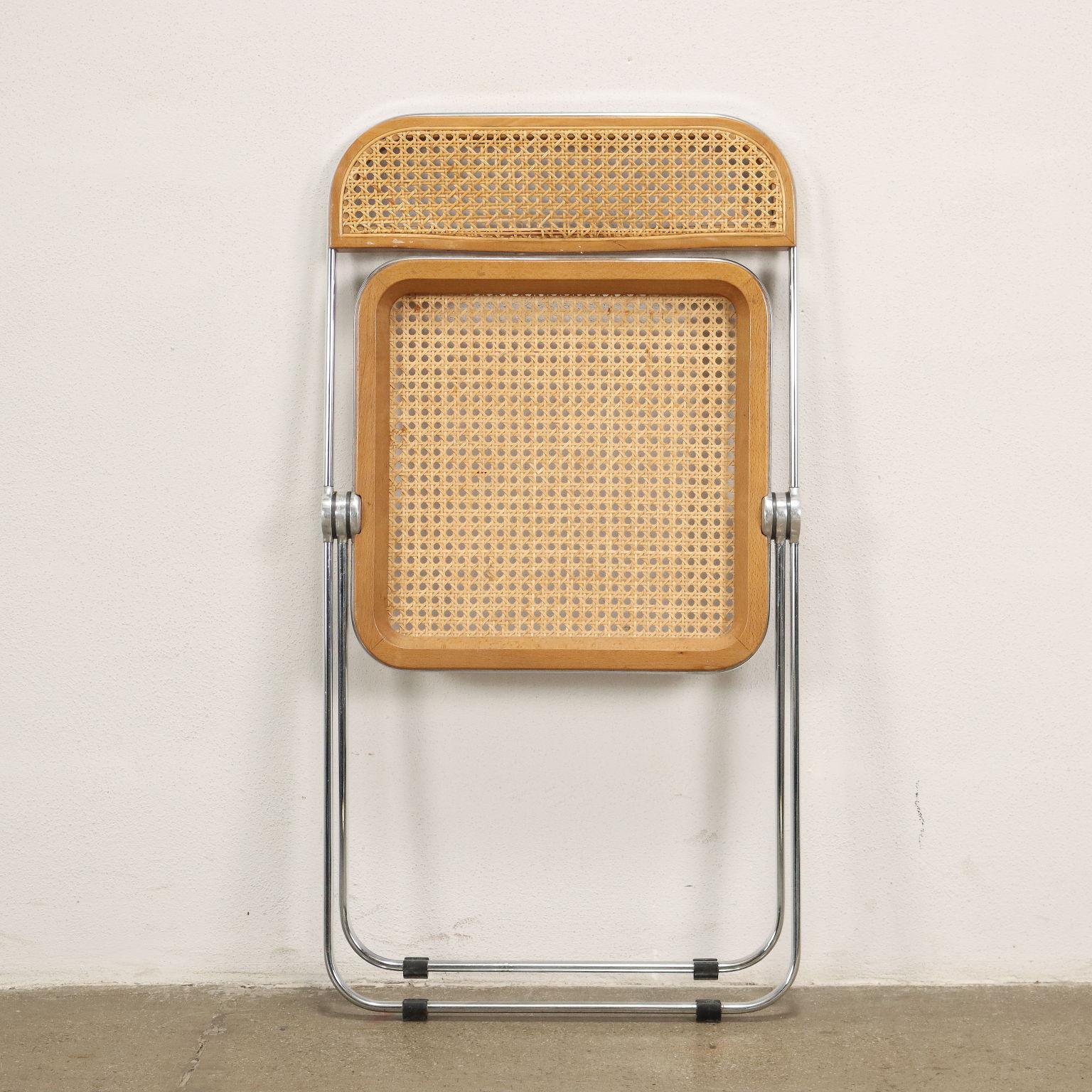 Castelli Pila Cané Chairs Wood, Italy, 1970s 2