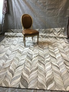 Castelluxe 8 x 10 Allure Design Hair on Hide Rug