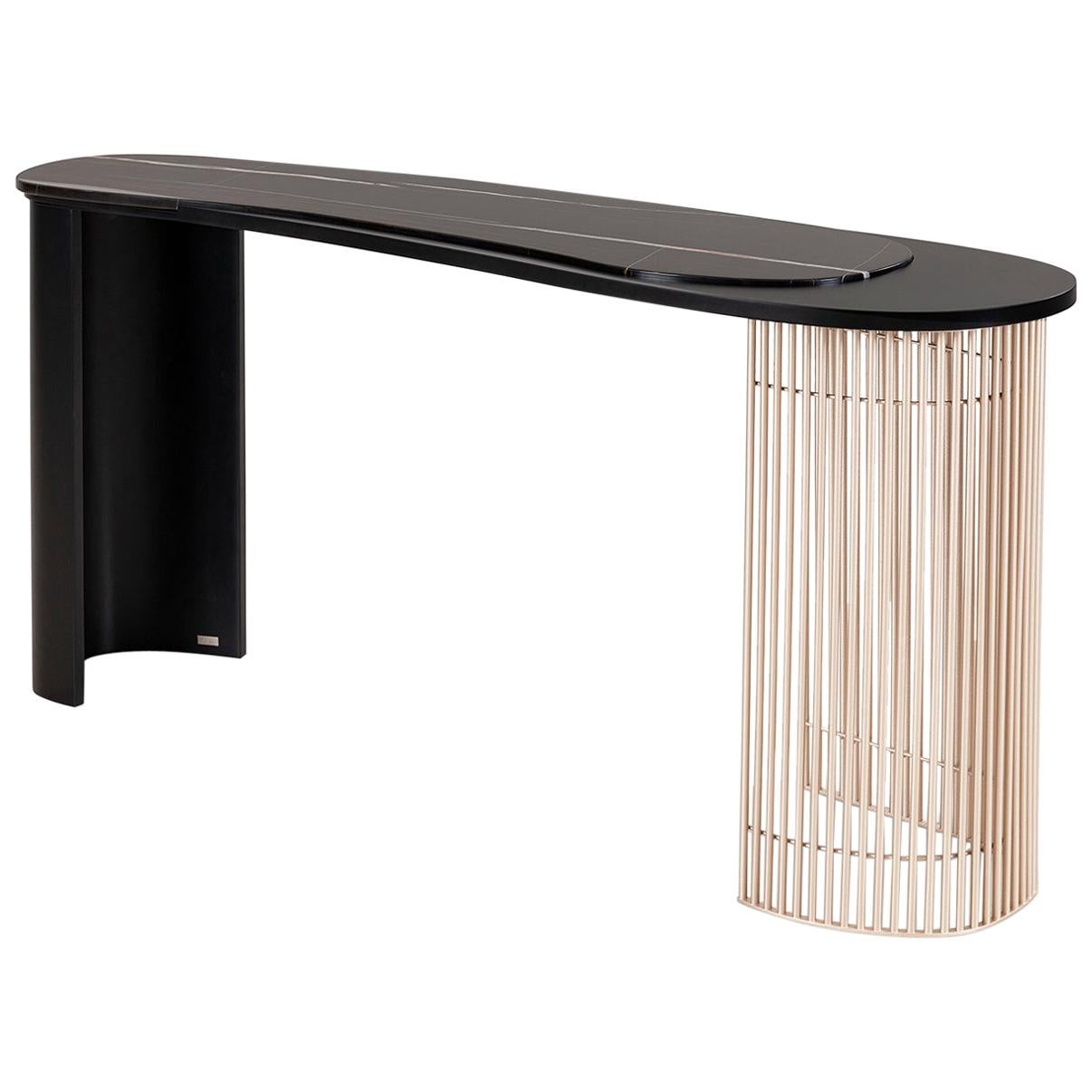21st Century Art Deco Castelo Console Handcrafted Portugal by Greenapple