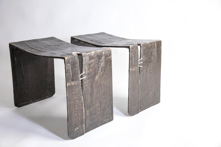 Post-Modern Castifao Stool by Jean Grisoni For Sale
