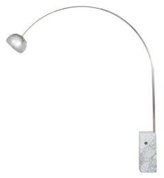 Castiglioni für Flos "Arco" Stehleuchte mit Marmorsockel