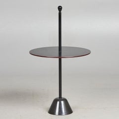 Castiglioni for Zanotta, side table/table, model 'Servomuto', black, Italy 1970s