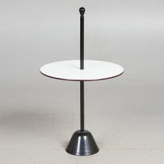 Castiglioni for Zanotta, side table/table, model 'Servomuto', White, Italy 1970s