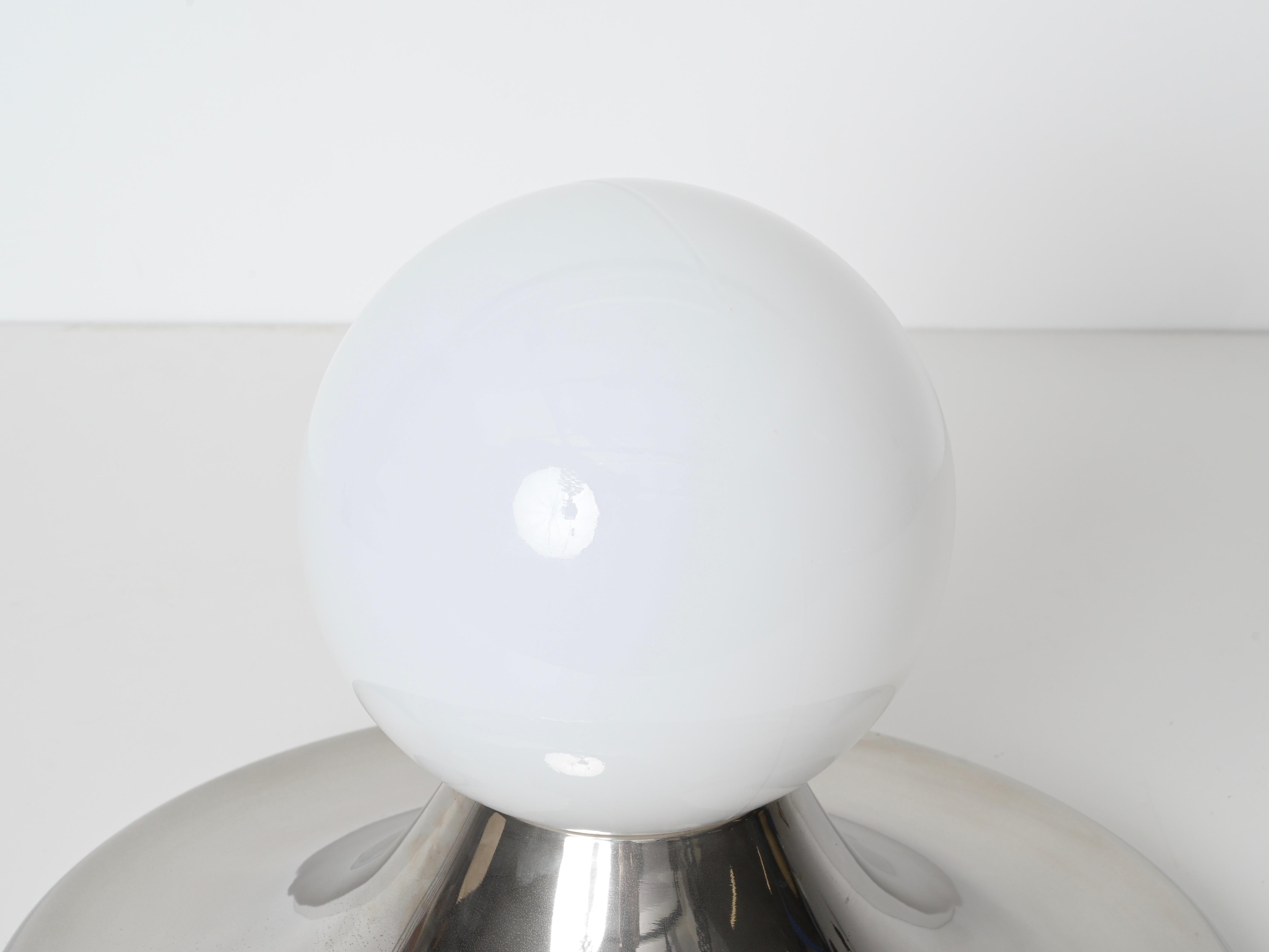 Mid-Century moderno Castiglioni Grande lampada da parete o soffitto 