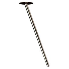 Castiglioni & Menghi 'Canna Nuda' Metall-Deckenleuchte aus Chrom für Nemo Lighting