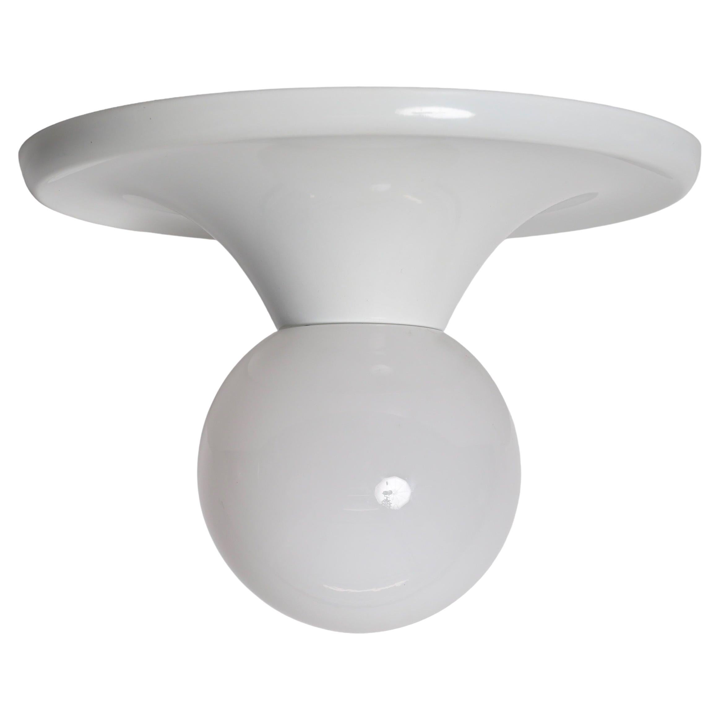 Castiglioni Metal "Light Ball" Italian Sconce for Arteluce and Flos, 1960s For Sale