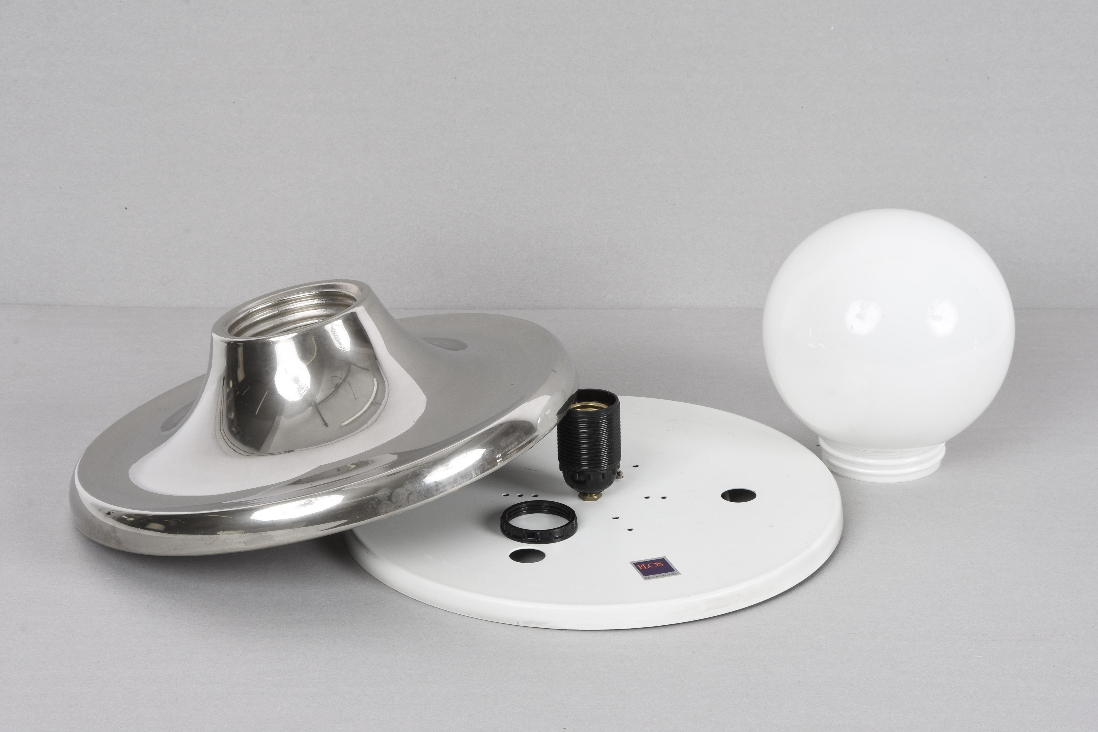 Castiglioni Midcentury Chromed Metal 