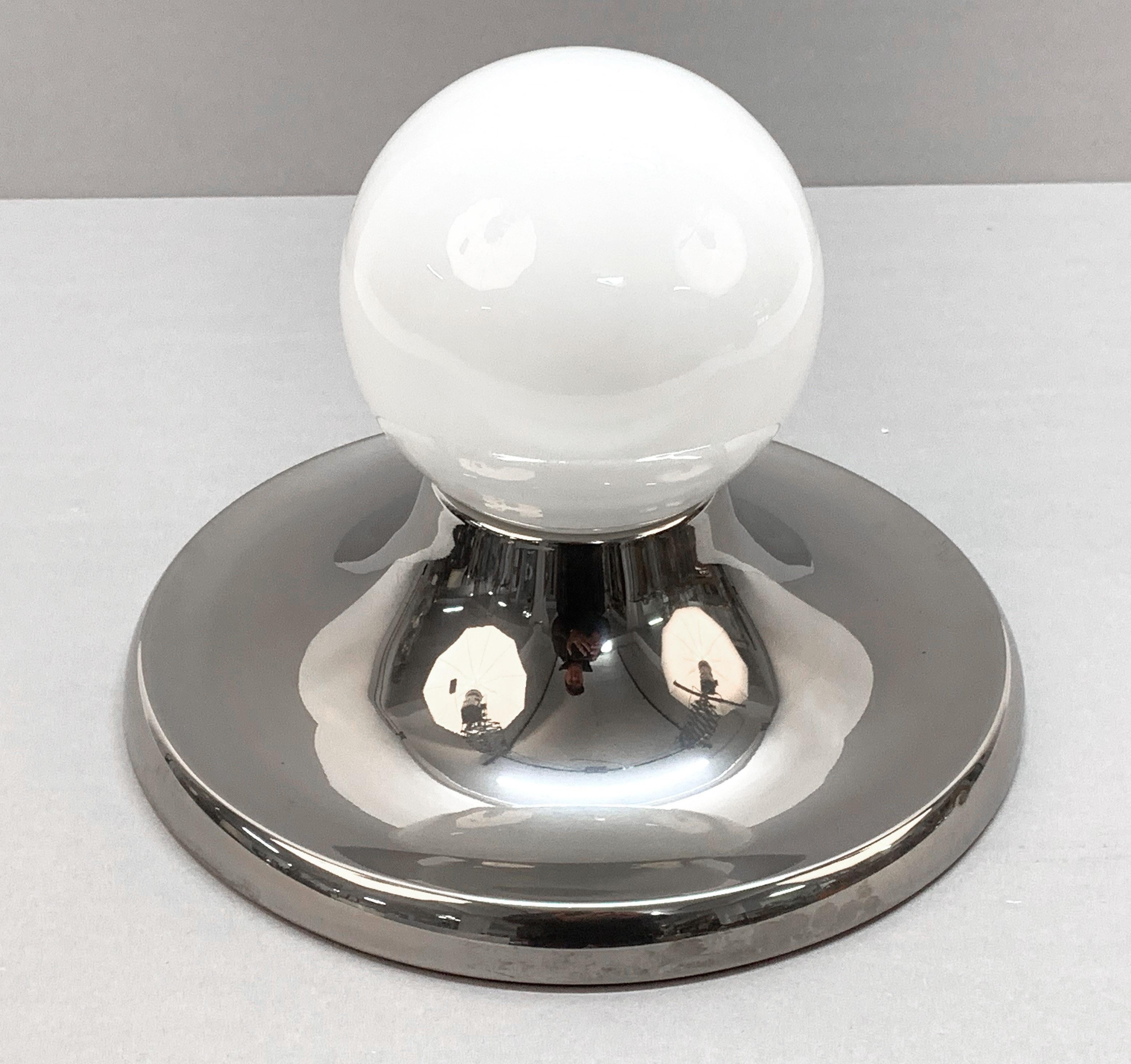 Castiglioni Midcentury Chromed Metal 