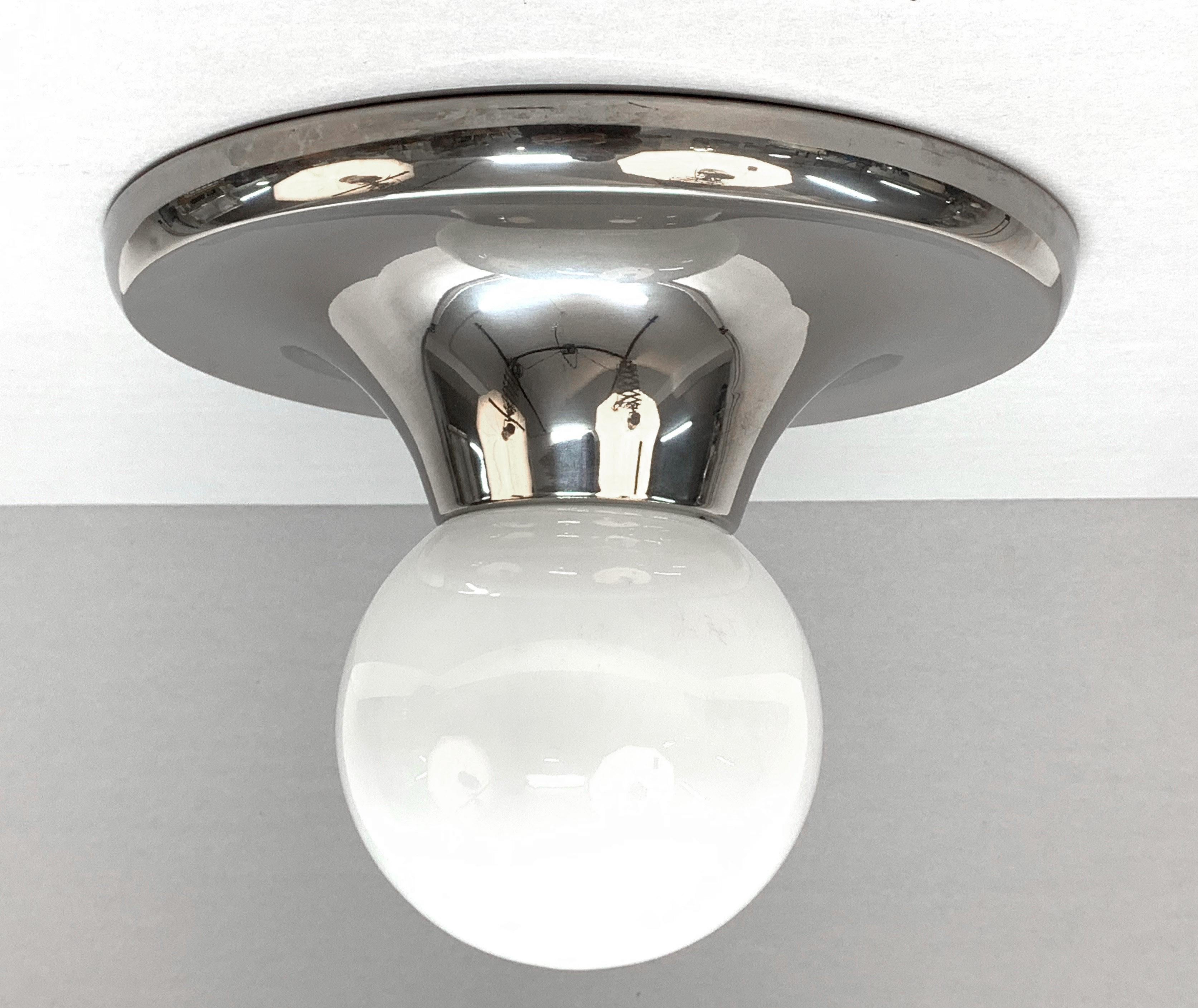 Castiglioni Midcentury Chromed Metal 