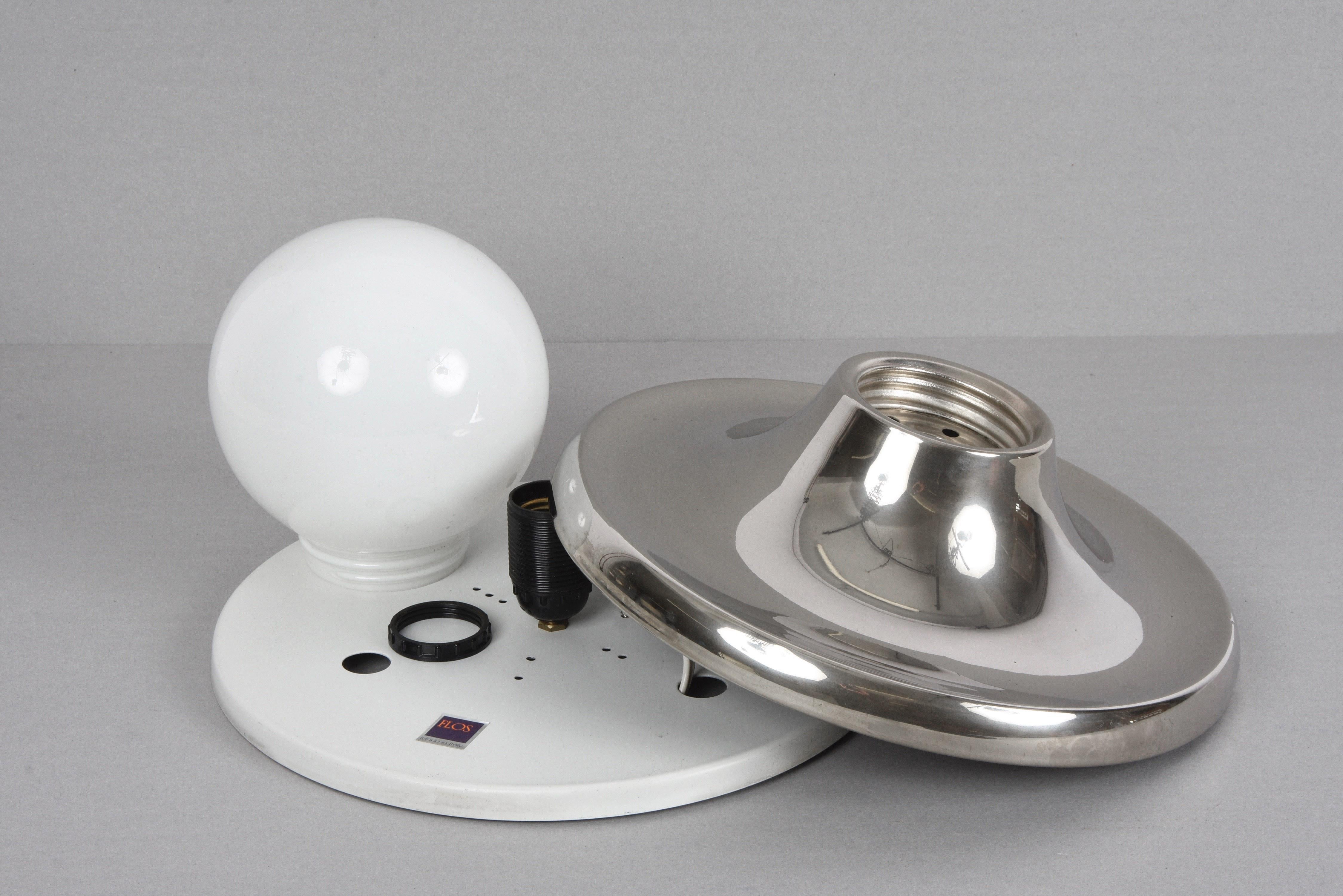 Castiglioni Midcentury Chromed Metal 