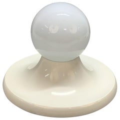 Castiglioni Midcentury Chromed Metal "Light Ball" Italian Sconce for Flos, 1960s