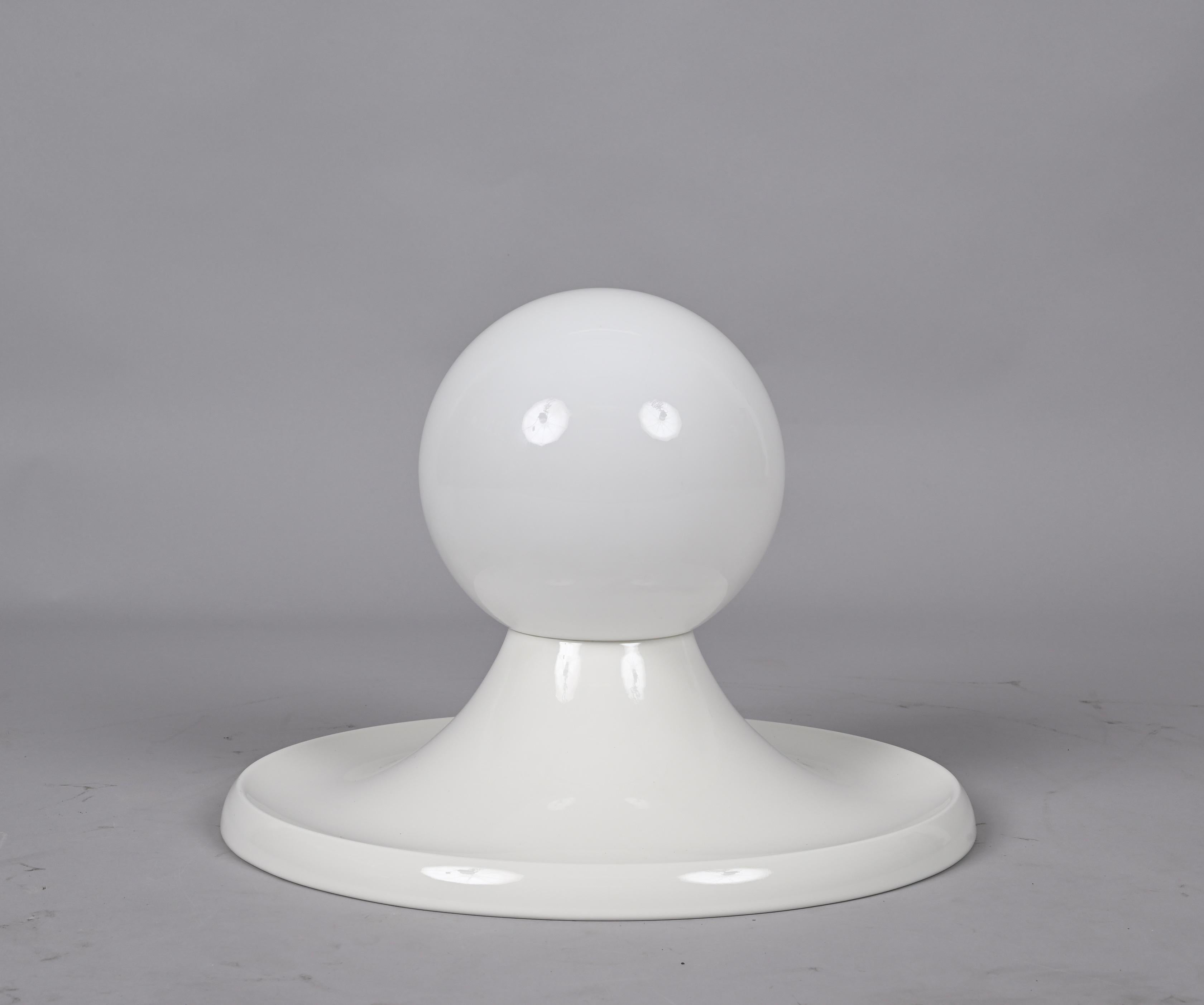 Métal Applique italienne Castiglioni « Light Ball » en métal du milieu du siècle dernier pour Flos, années 1960 en vente