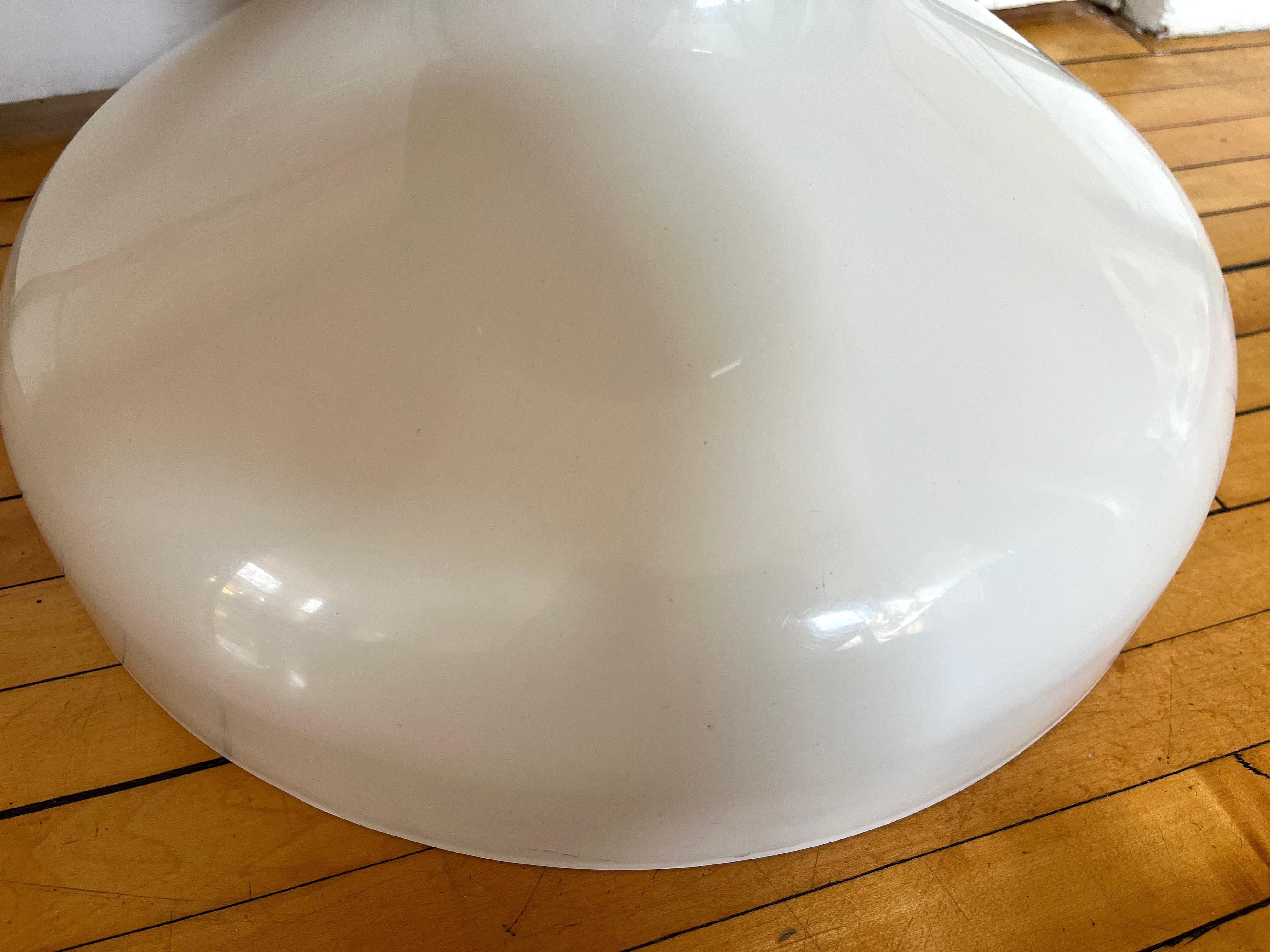 Sgabello o tavolo in plastica bianca Castiglioni Rochetto di Kartell, metà del secolo scorso in vendita 1