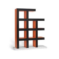 Librería castellana by Aldo Cibic para Colección Memphis Milano