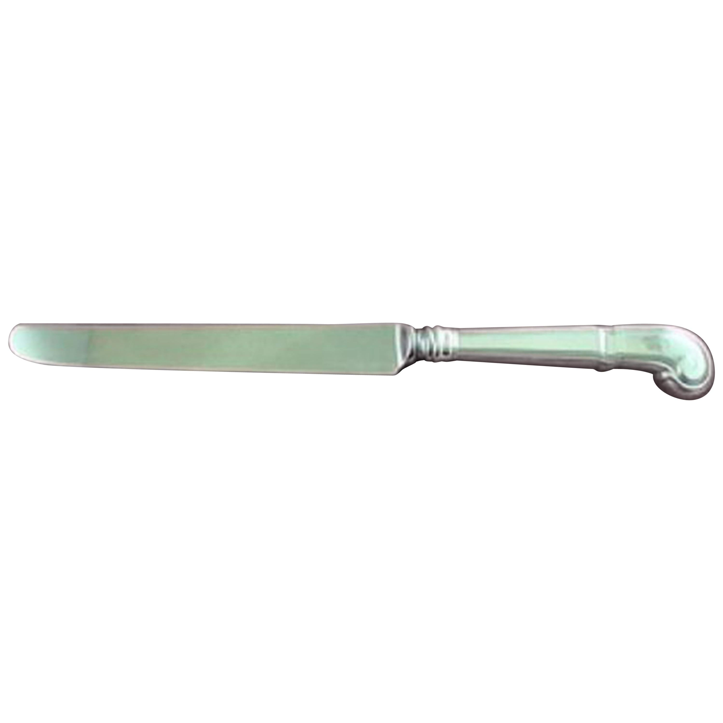 Antique Boxed Set of 12 Pairs Pistol Grip Fruit Forks and Knives, 1905