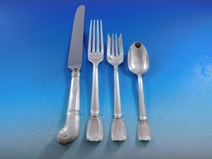 Castilian by Tiffany and Co. Sterling Silver Flatware Service 8 Set 59 pc Dinner