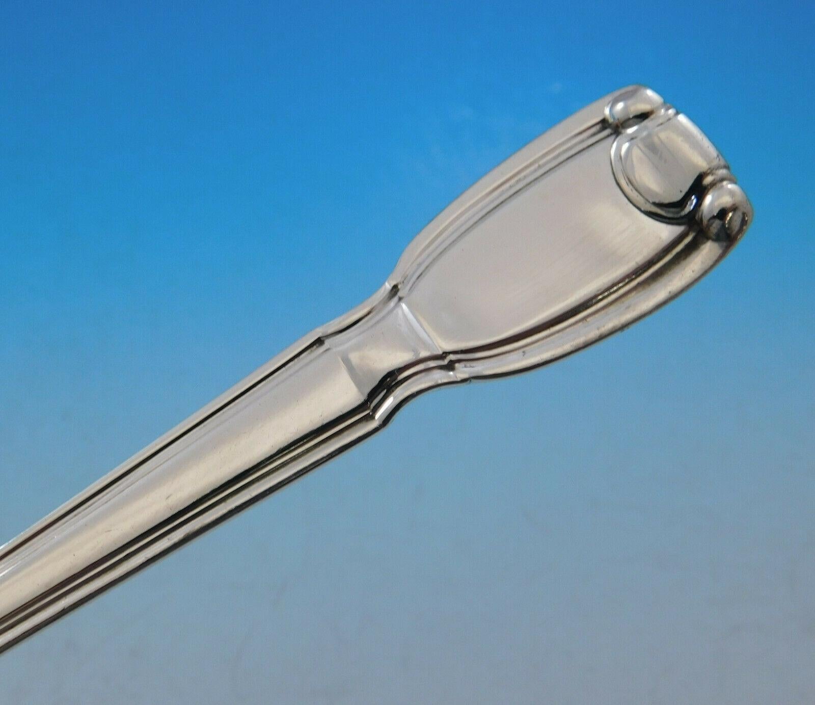 Sterling silver custom made infant feeding spoon 5 3/4