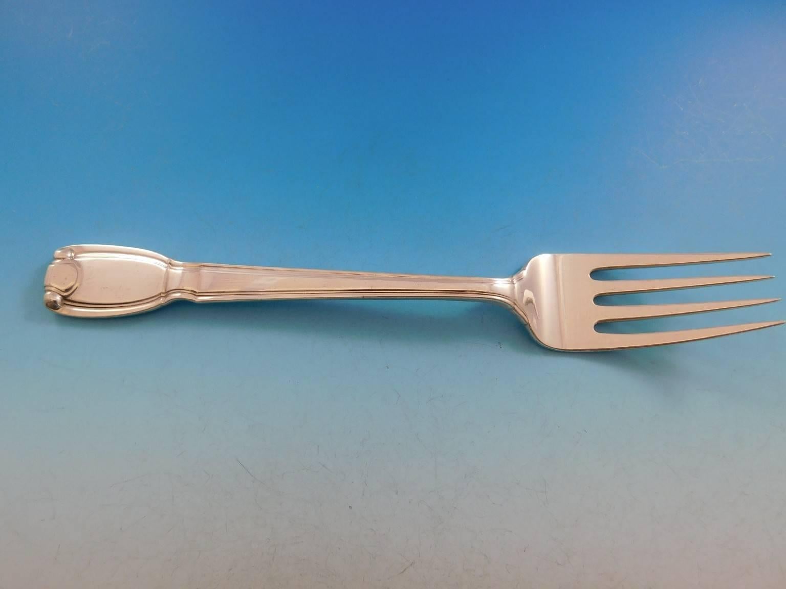 Juego de Cubiertos de Plata de Ley Castilian by Tiffany & Co 12 Servicio 126 Piezas Cena en venta 3