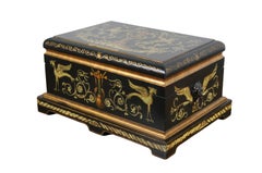 Castilian Imports Neoclassical Griffon Trinket Jewelry Keepsake Box Chest 16"