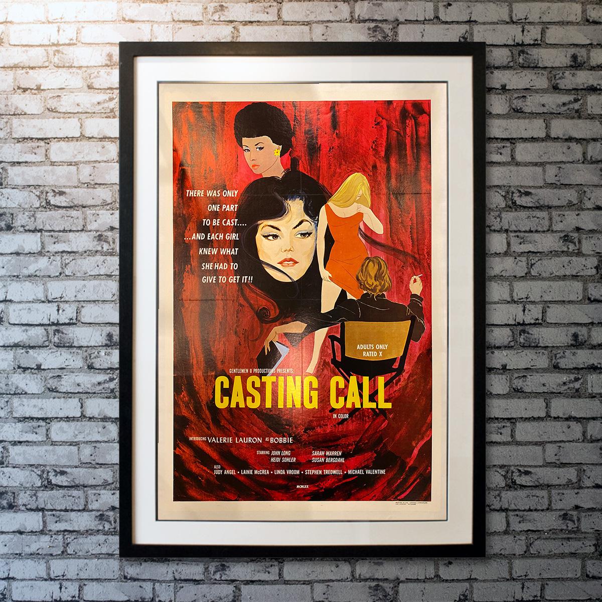 This is an original US one-sheet poster of Casting Call from 1970.

Linen backing: £250