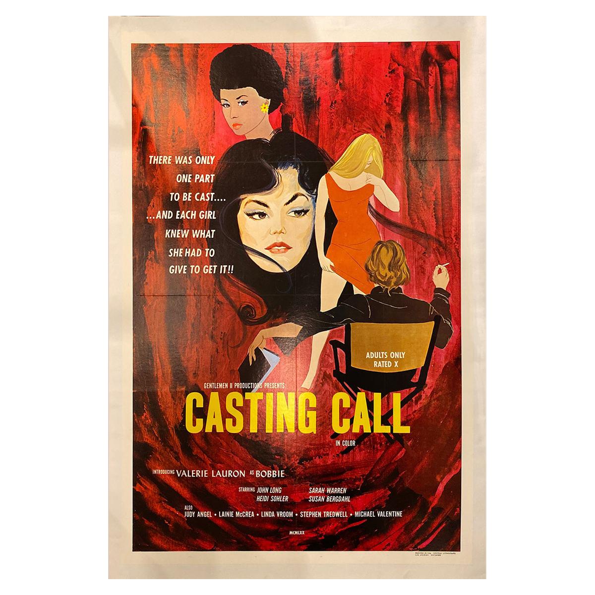 Casting Call '1970' Poster For Sale
