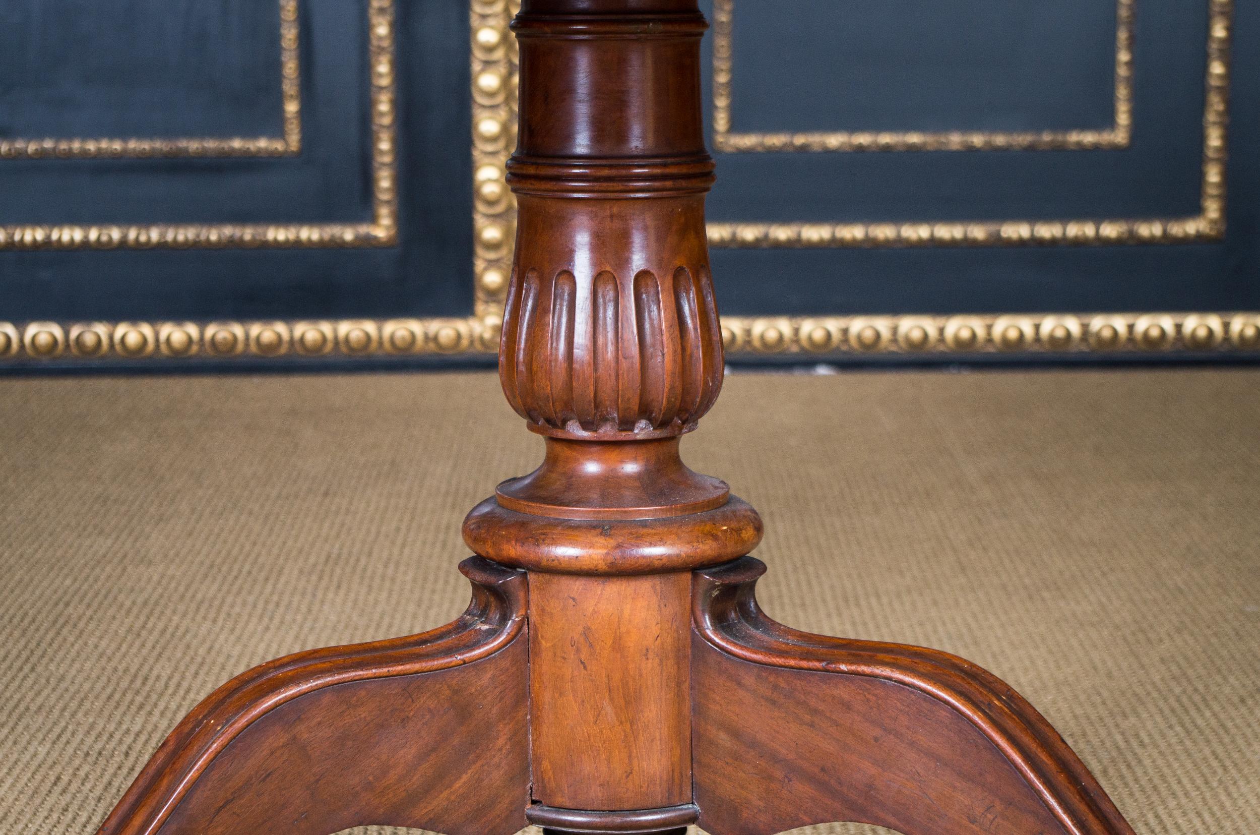 Antique Castle Furniture Biedermeier Table K. F. Schinkel Castle King Palace  For Sale 5