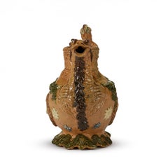 Castle Hedingham Figural Edward Bingham Jug 19th Century