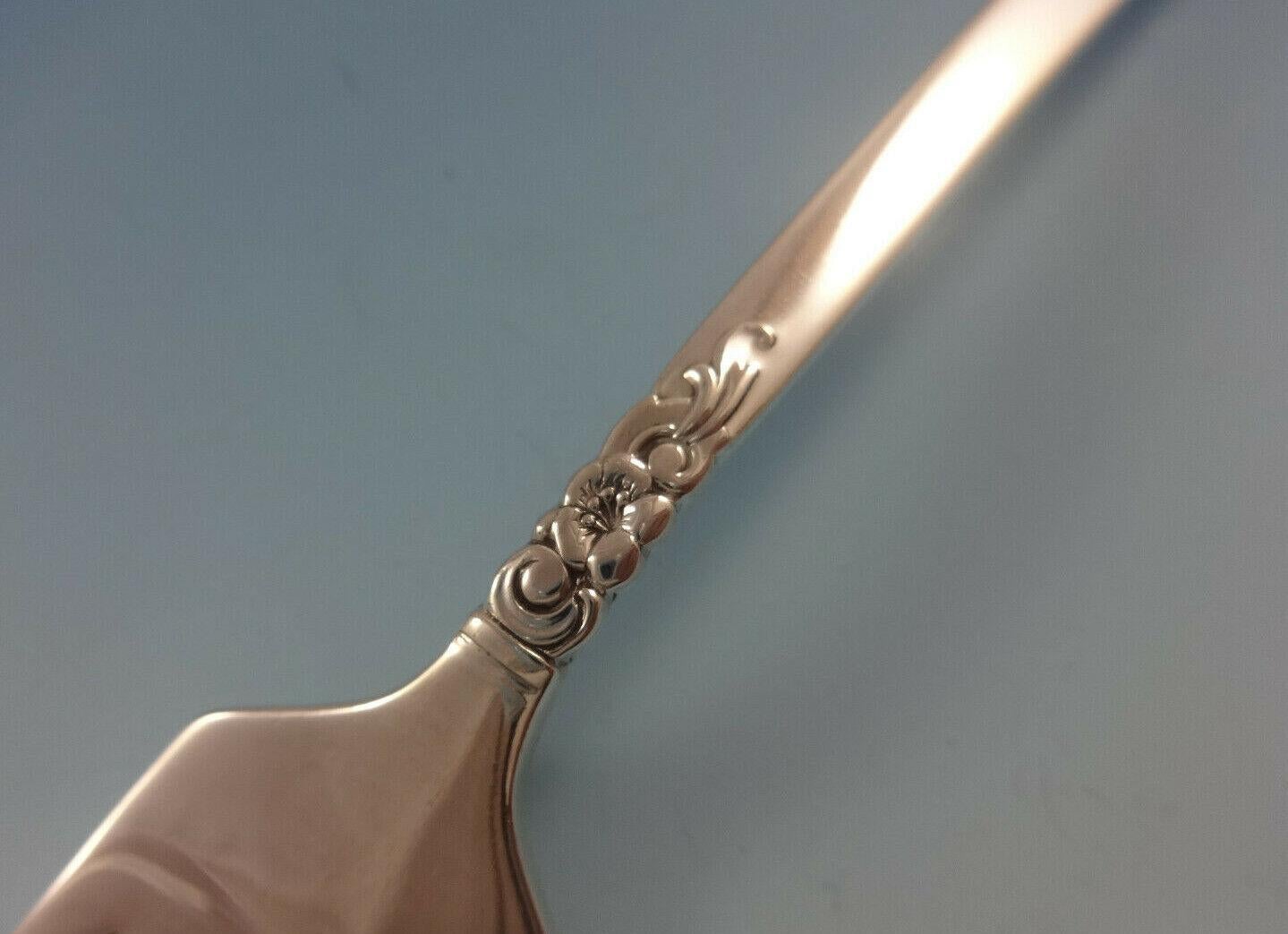 20ième siècle Castle Rose by Royal Crest Silver Grille Set de couverts 6 services 24 pièces en vente
