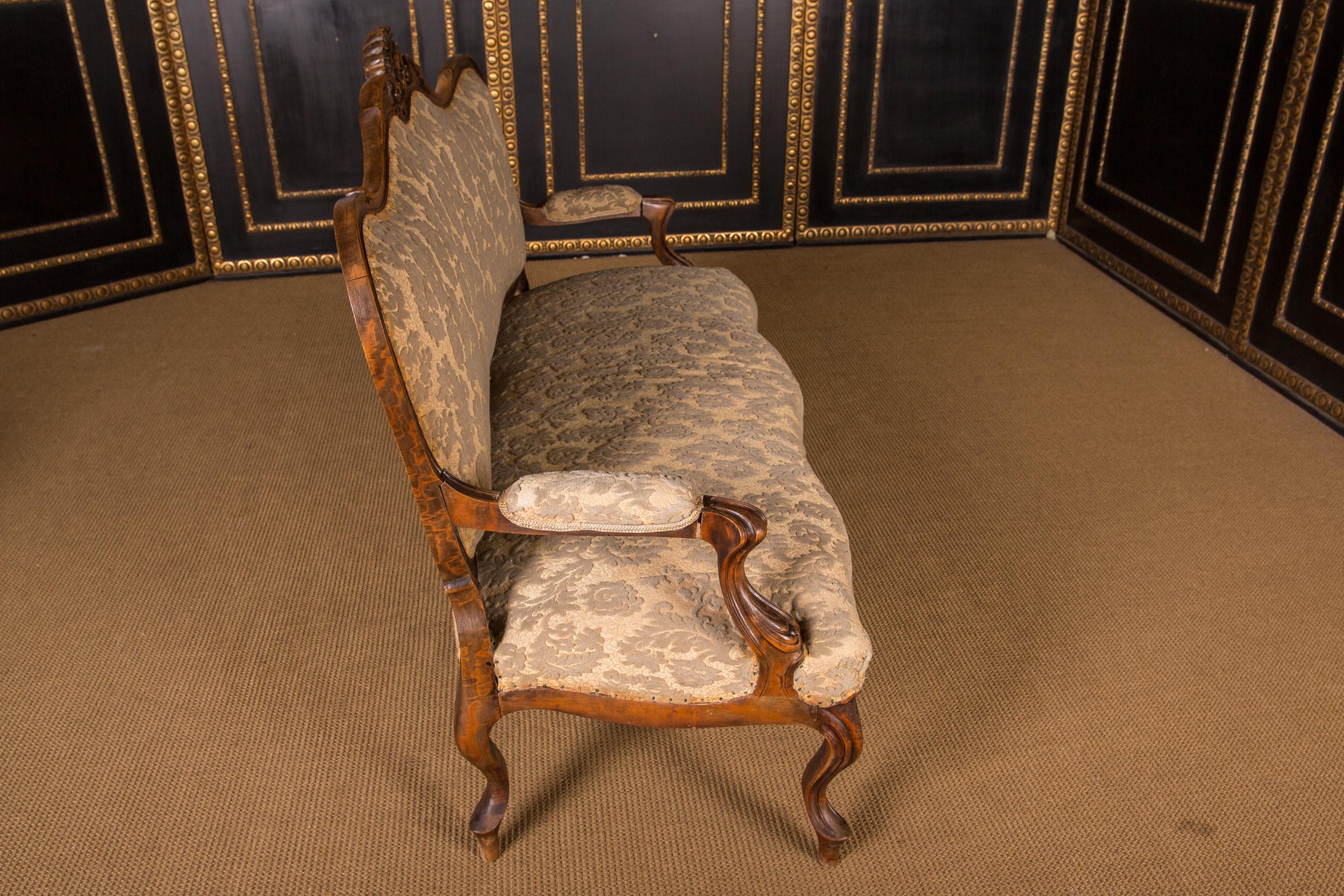 Castle Worthy Salon Group Sofa and Chairs Neo Rococo, circa 1860 9