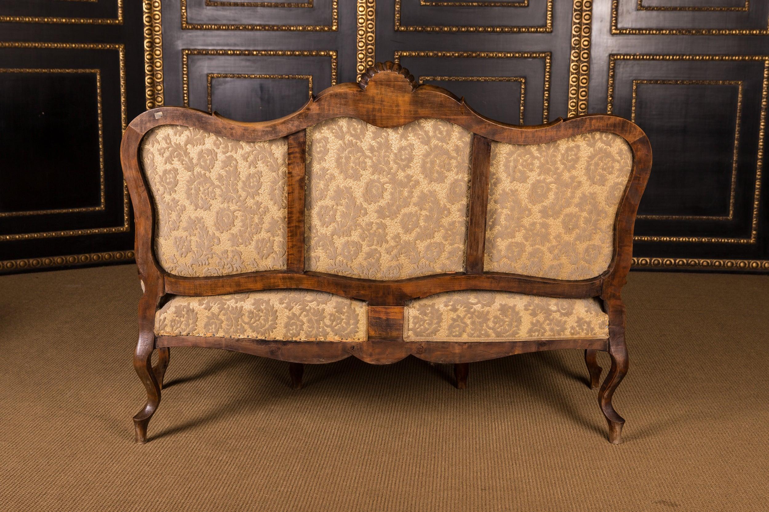 Castle Worthy Salon Group Sofa and Chairs Neo Rococo, circa 1860 10