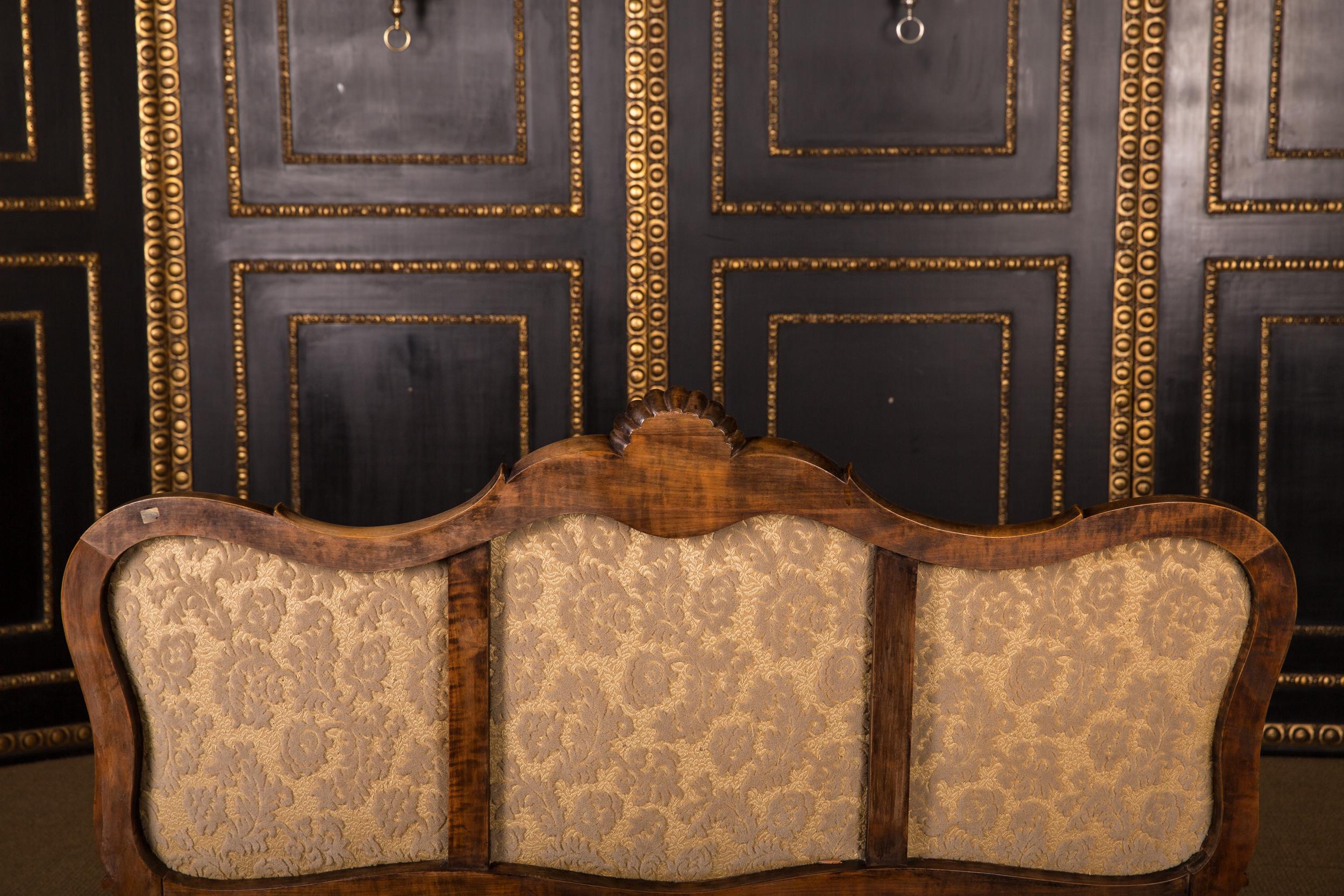 Castle Worthy Salon Group Sofa and Chairs Neo Rococo, circa 1860 11