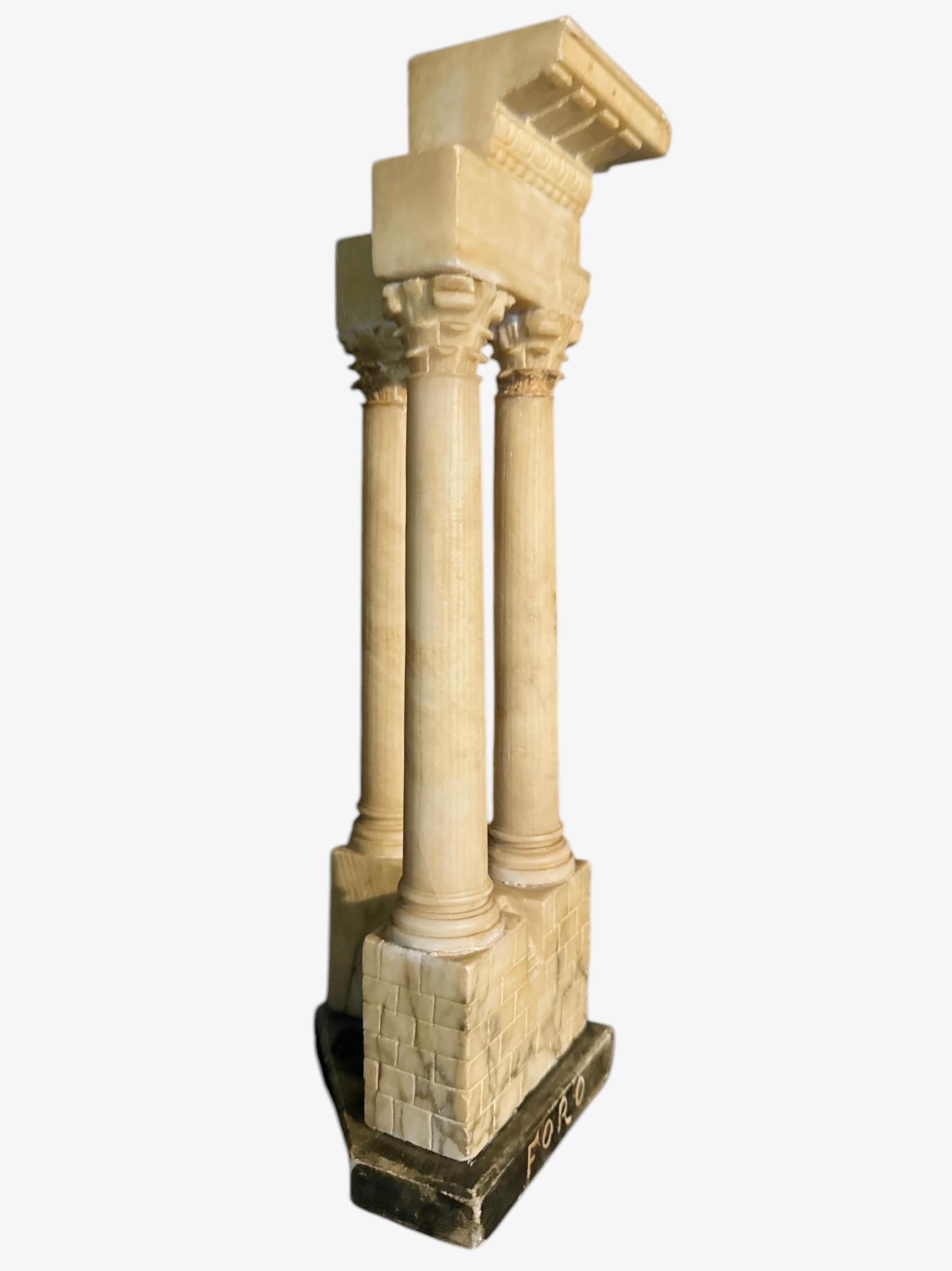 Late 19th Century Castor & Pollux in marble, Grand Tour