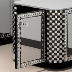 Castore Murano Glass Nightstand