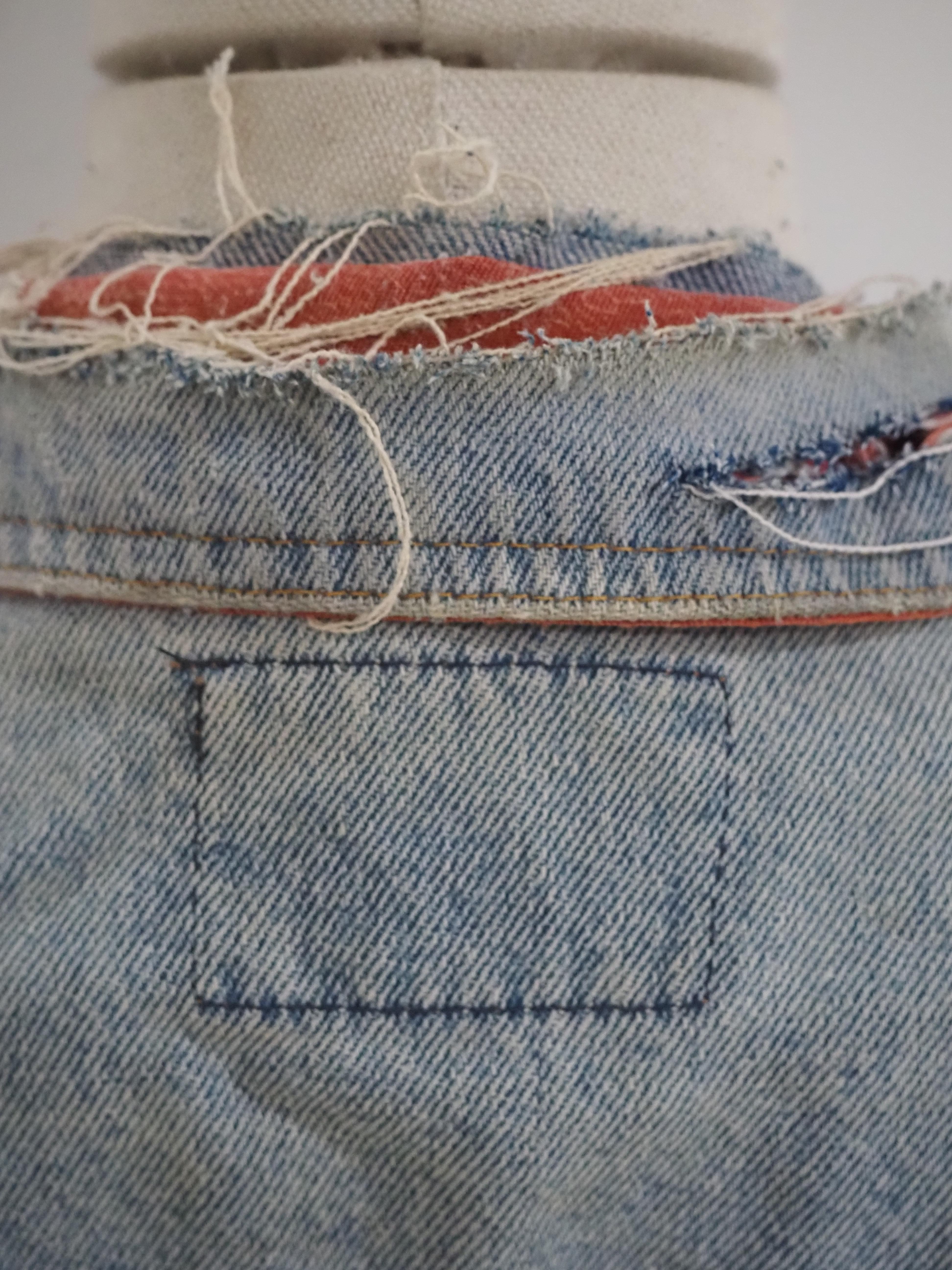 Casucci denim patches jacket 1