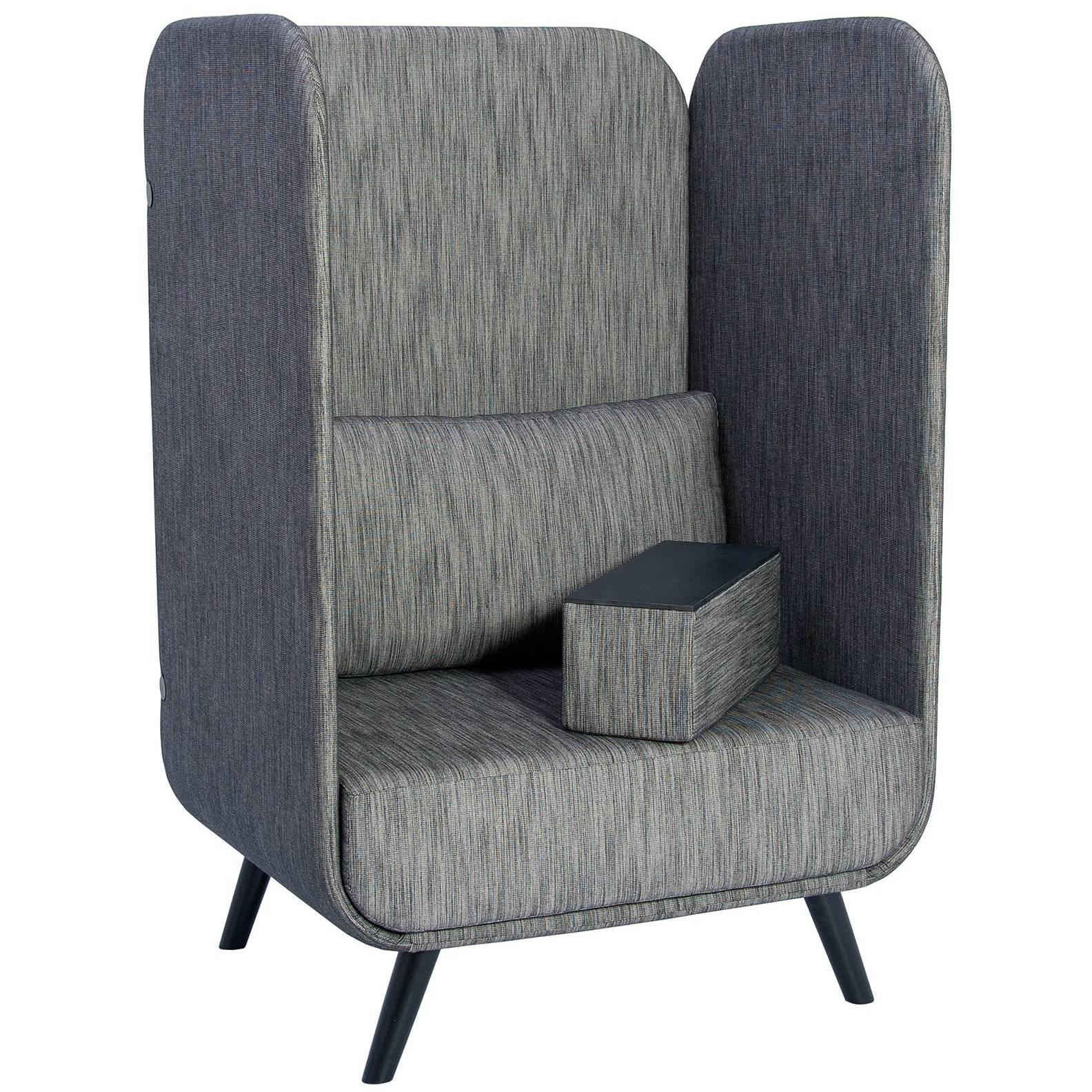 Casulo Brazilian Contemporary Upholstered Easychair by Lattoog