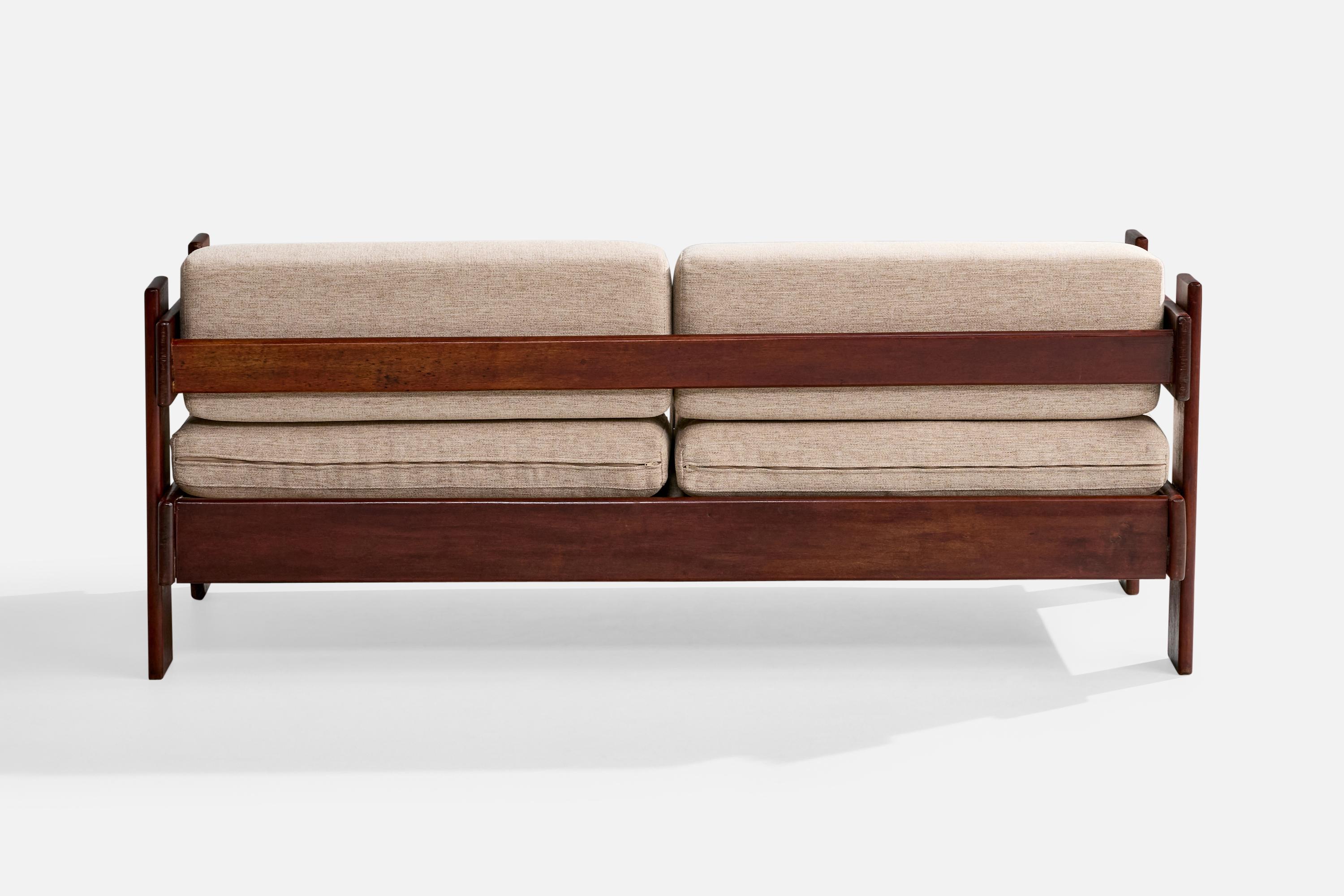 Brasiliano Casulo, Divano, Wood, Fabrice, Brasile, 1960s in vendita