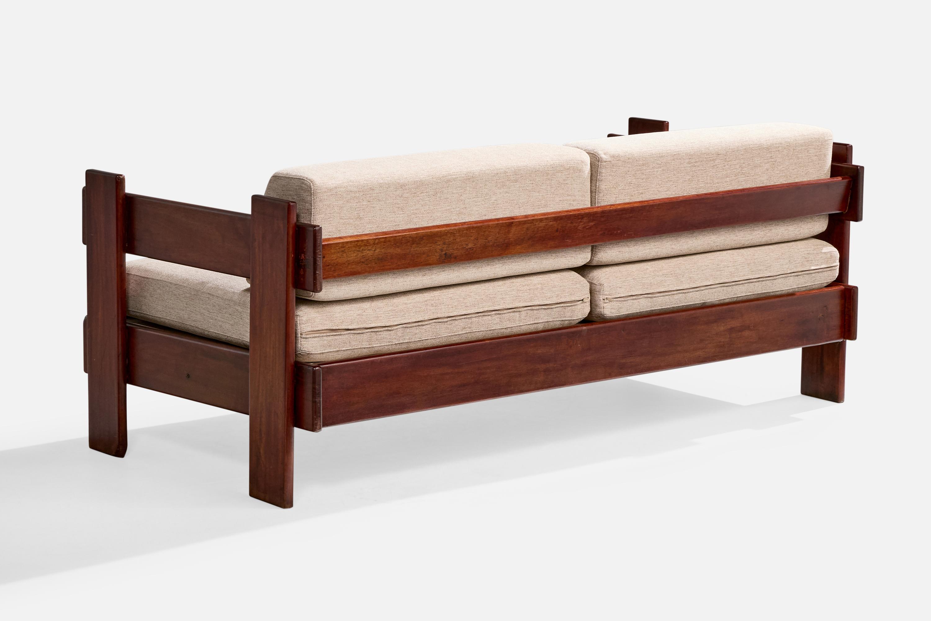 Casulo, Divano, Wood, Fabrice, Brasile, 1960s In condizioni buone in vendita a High Point, NC