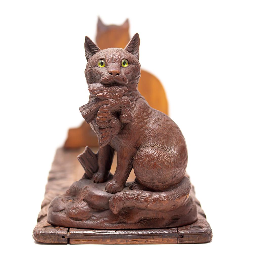Swiss Cat Book Stand Black Forest