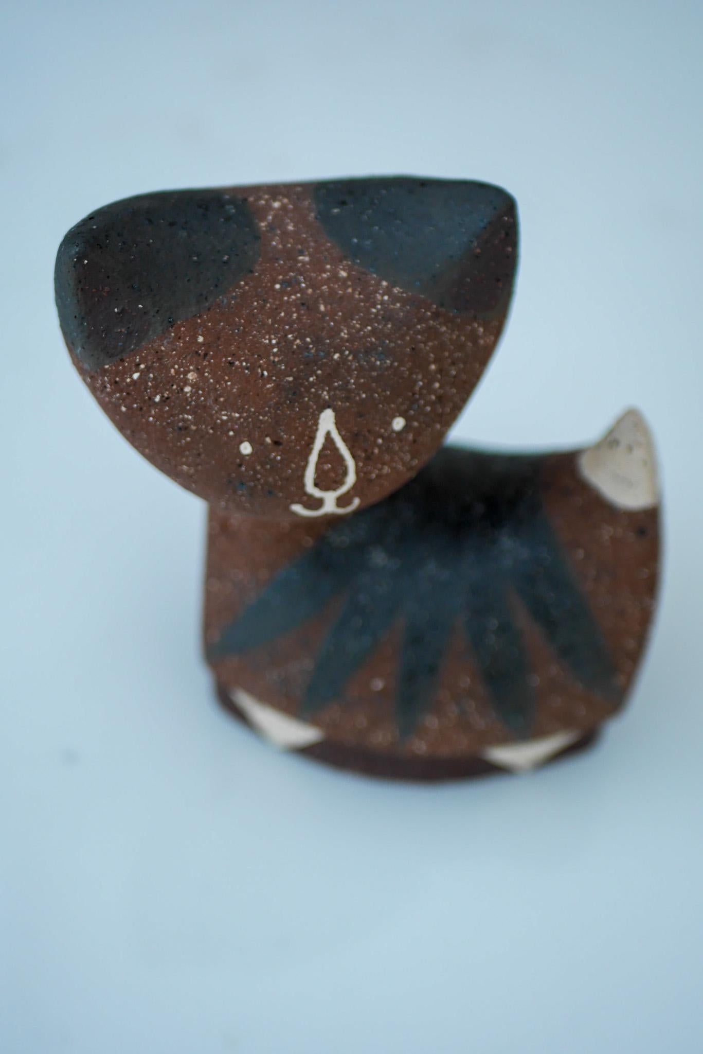 Cat Figurine in Ceramic by Thomas Hellström for Nittsjö, Sweden 5