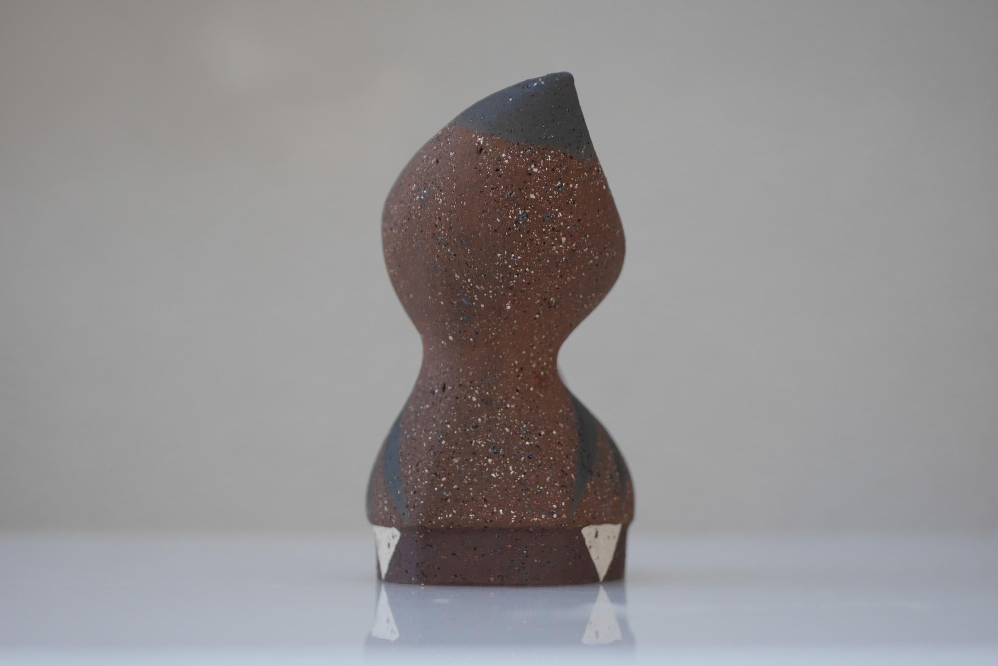Cat Figurine in Ceramic by Thomas Hellström for Nittsjö, Sweden 2