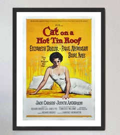 Cat on a Hot Tin Roof Original Poster by Reynold Brown, 1958