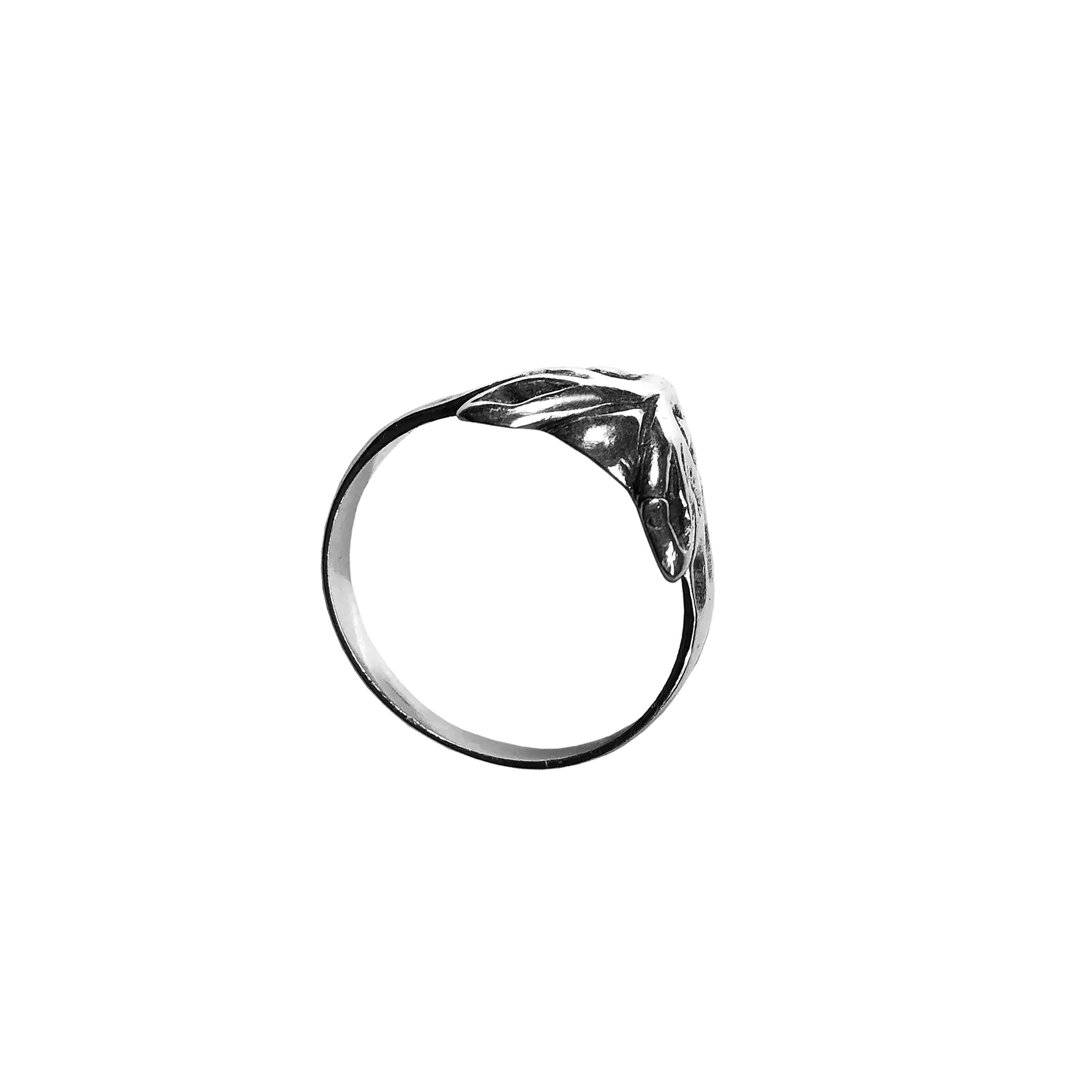 Detalles del producto: Anillo de Plata Gato - 1970s Vintage - Plata Real - inc Caja + Bolsa Interior de Tela
Época: Vintage años 70
Material: 