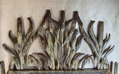 Cat Tail Iron Mirror