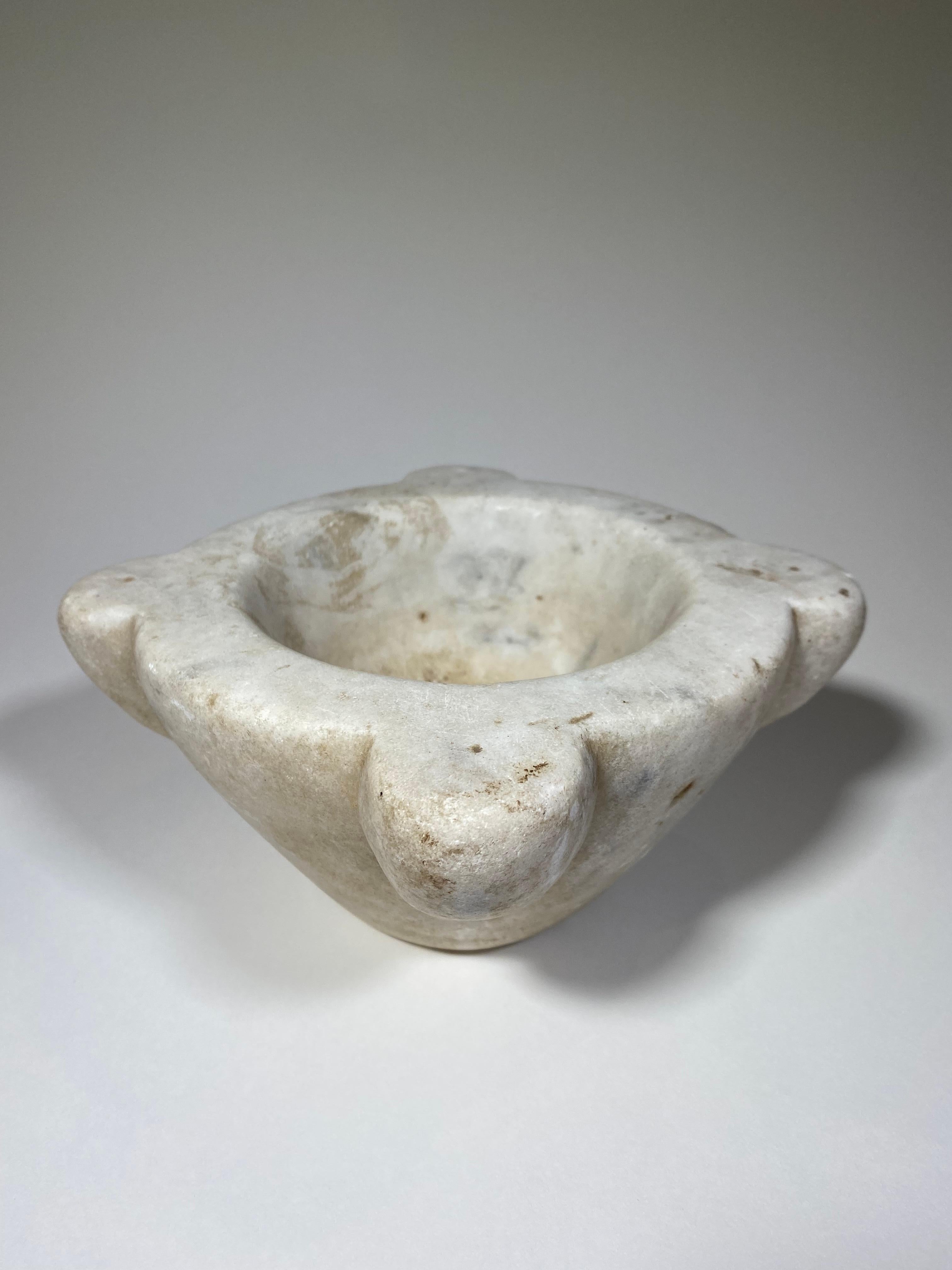 18th Century and Earlier Catalan 18th Century Marble Mortar