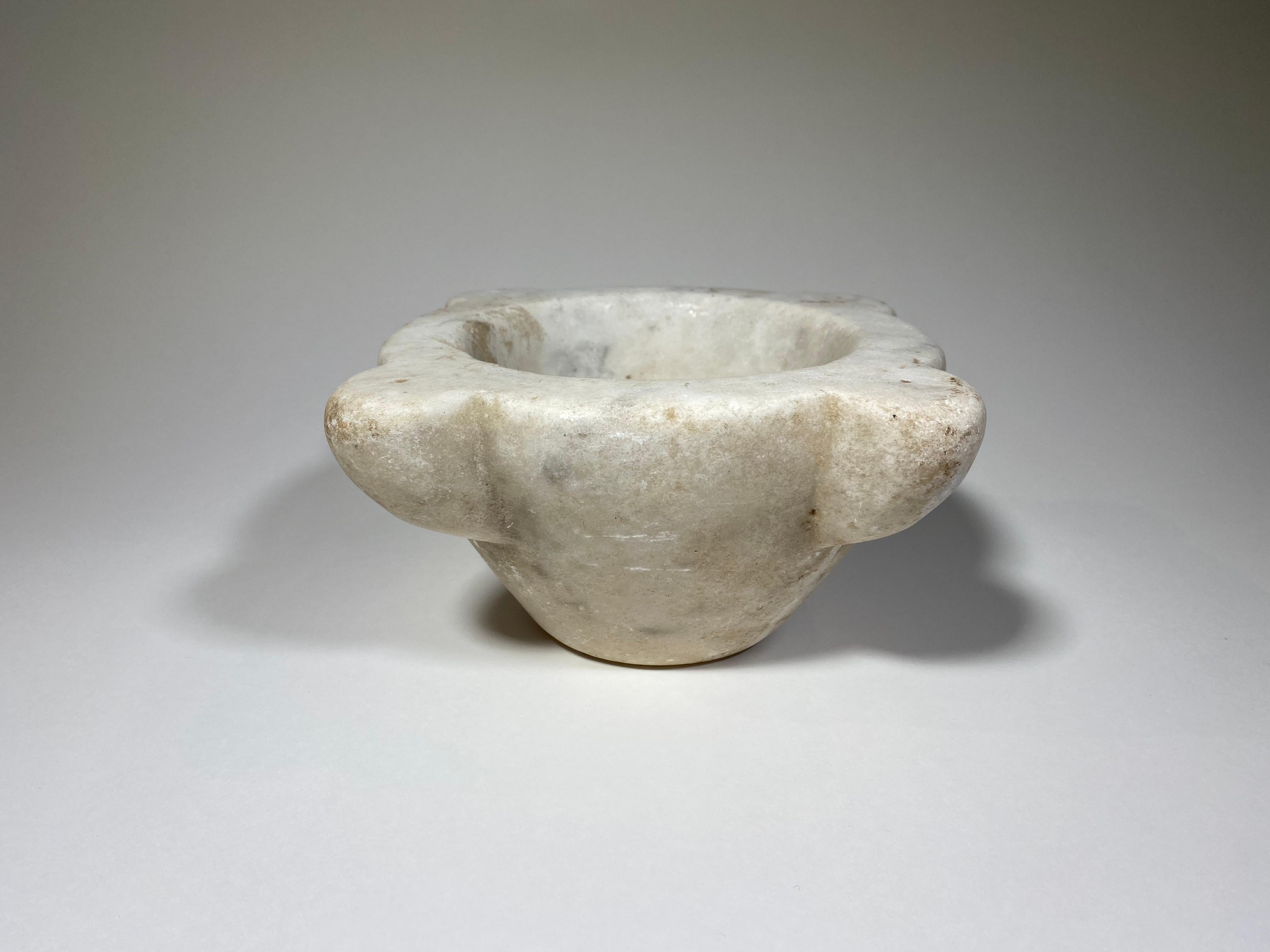 Catalan 18th Century Marble Mortar 2