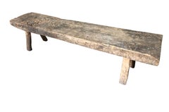 Catalan 18th Century Primitive Bench