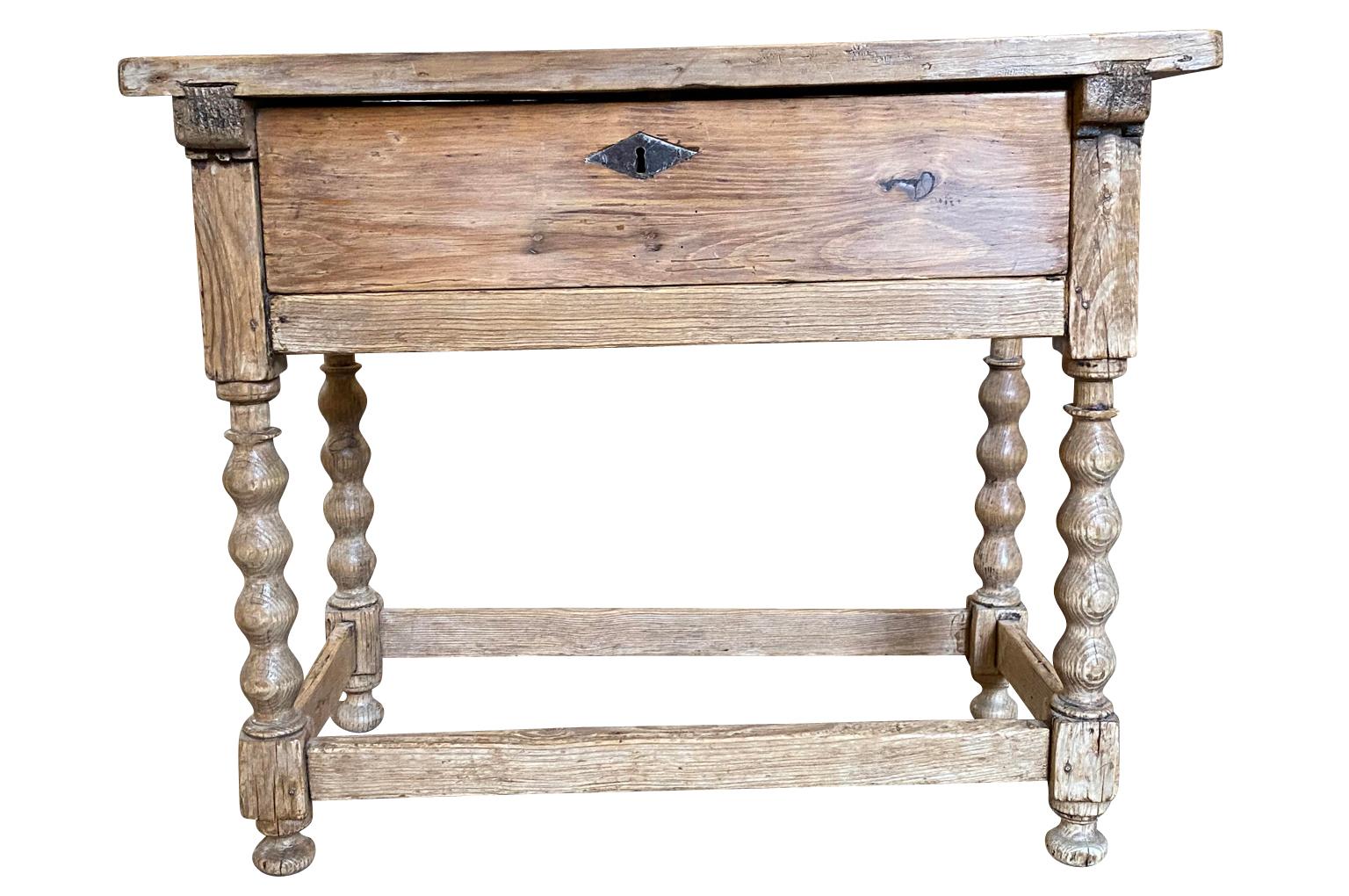 Spanish Catalan 18th Century Small Console, Side Table