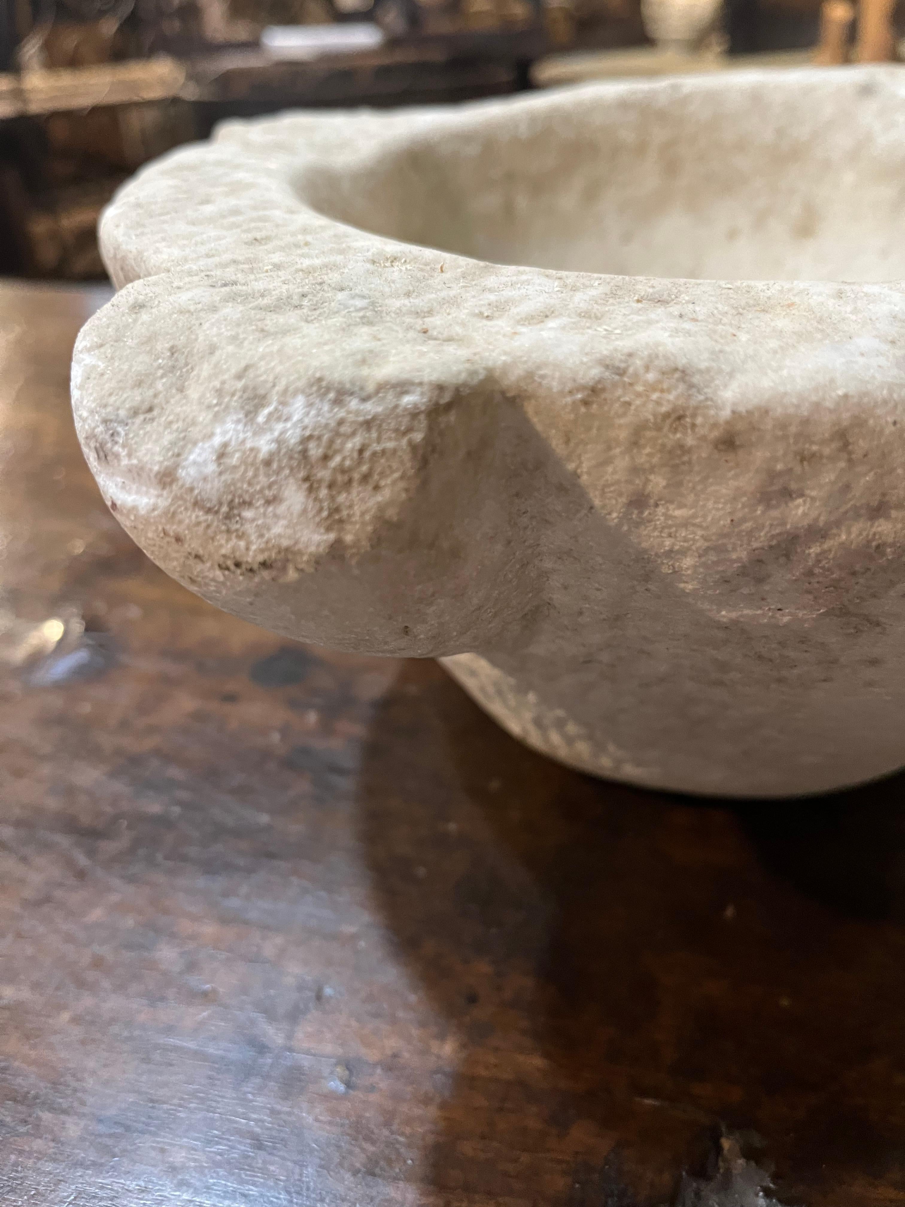 Mortaio di pietra catalano del XVIII secolo in vendita 3