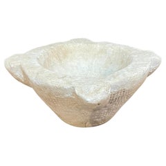 Antique Catalan 18th Century Stone Mortar